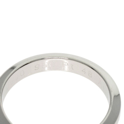 CARTIER Classic Wedding Band #48 Ring Platinum PT950 Ladies [Used]