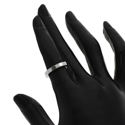 CARTIER Lanier 1P Diamond # 47 Ring K18 White Gold Ladies [Used]