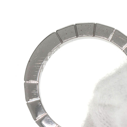 CARTIER Lanier 1P Diamond # 47 Ring K18 White Gold Ladies [Used]