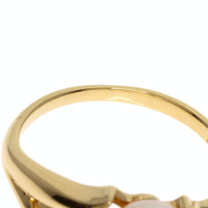 MIKIMOTO Akoya pearl Pearl Ring K18 Yellow Gold Ladies [Used]
