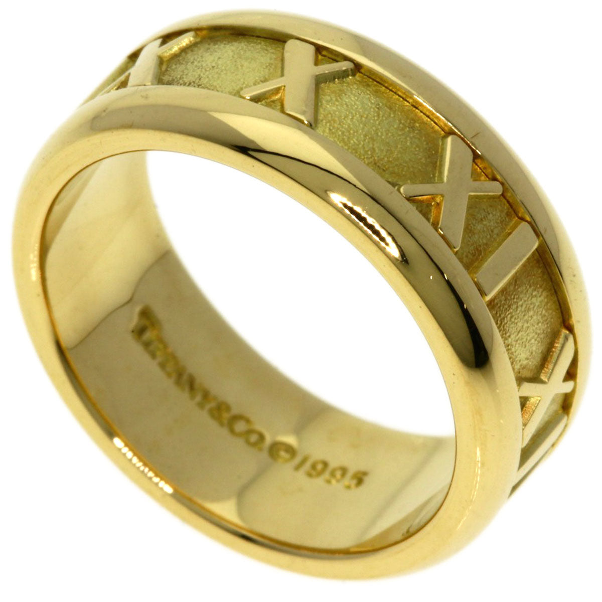 TIFFANY&Co.   Ring Atlas K18 Yellow Gold Ladies