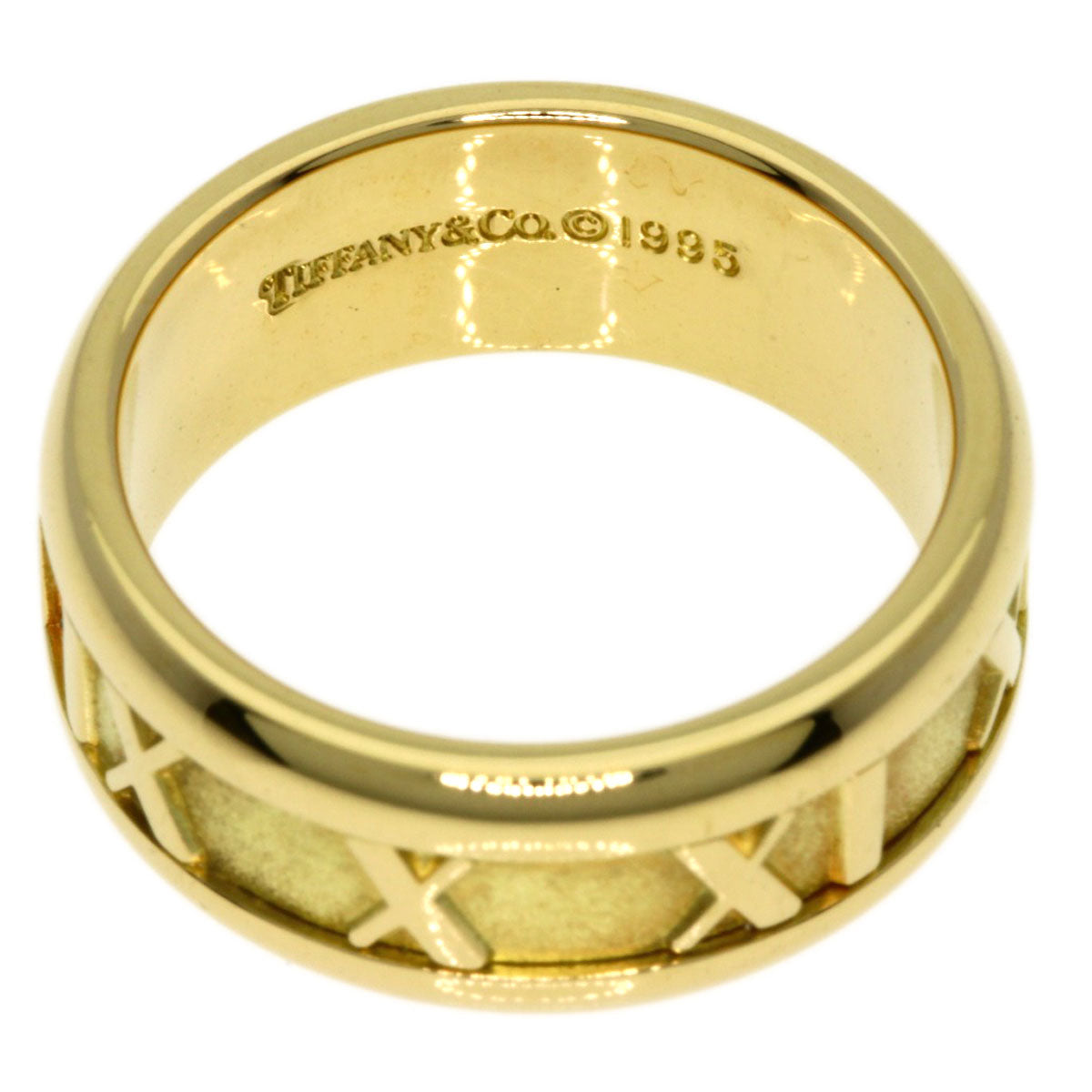 TIFFANY&Co.   Ring Atlas K18 Yellow Gold Ladies