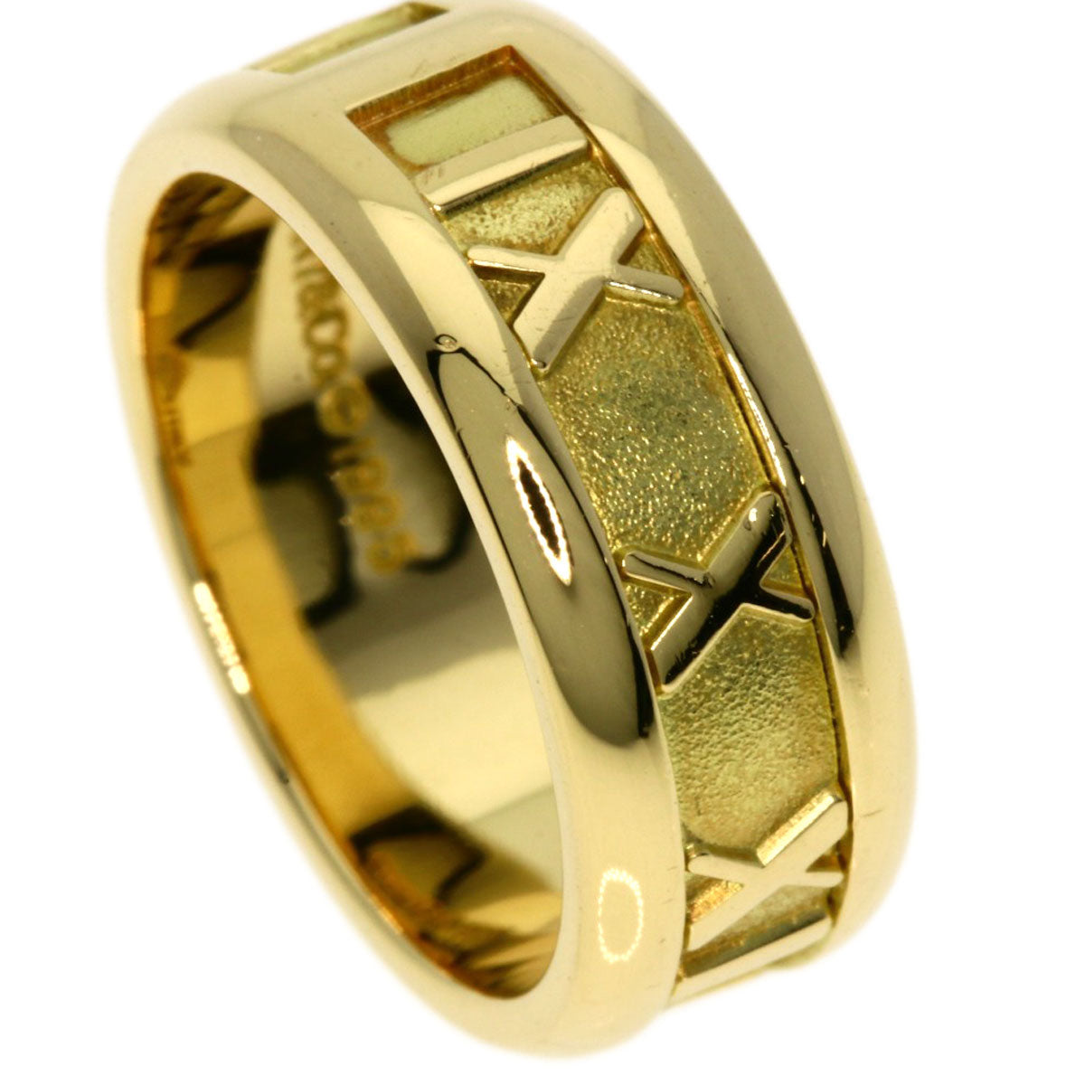 TIFFANY&Co.   Ring Atlas K18 Yellow Gold Ladies