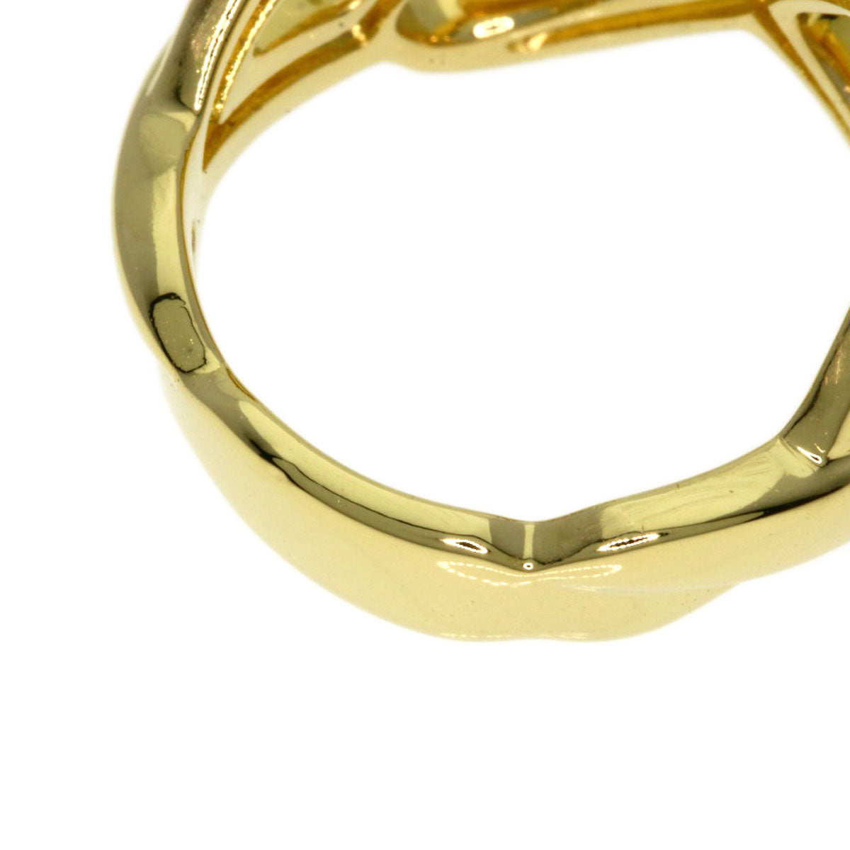 TIFFANY&Co.   Ring Double rubbing heart K18 Yellow Gold Ladies