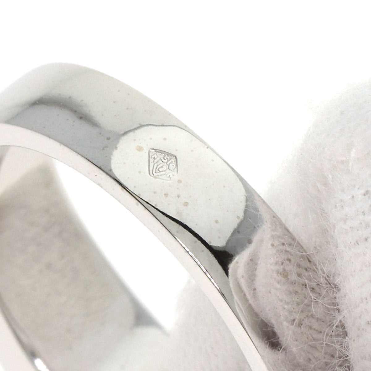 CARTIER   Ring Tank ring Pink Tourmaline #55 K18 White Gold Ladies