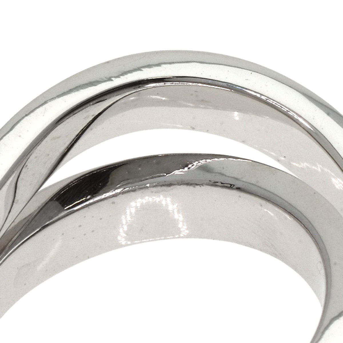 CARTIER Paris Ring #47 Ring K18 White Gold Ladies [Used]