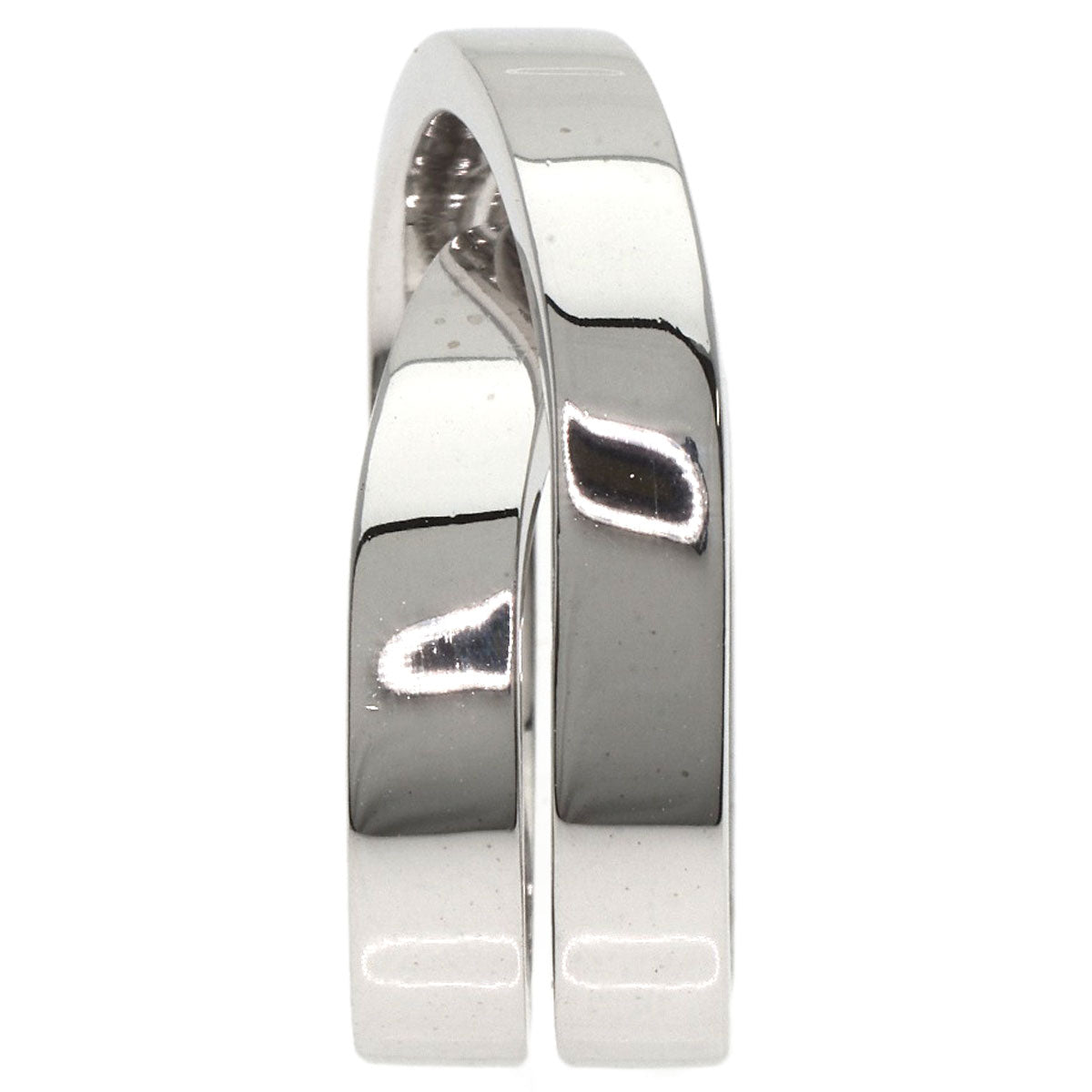 CARTIER Paris Ring #47 Ring K18 White Gold Ladies [Used]
