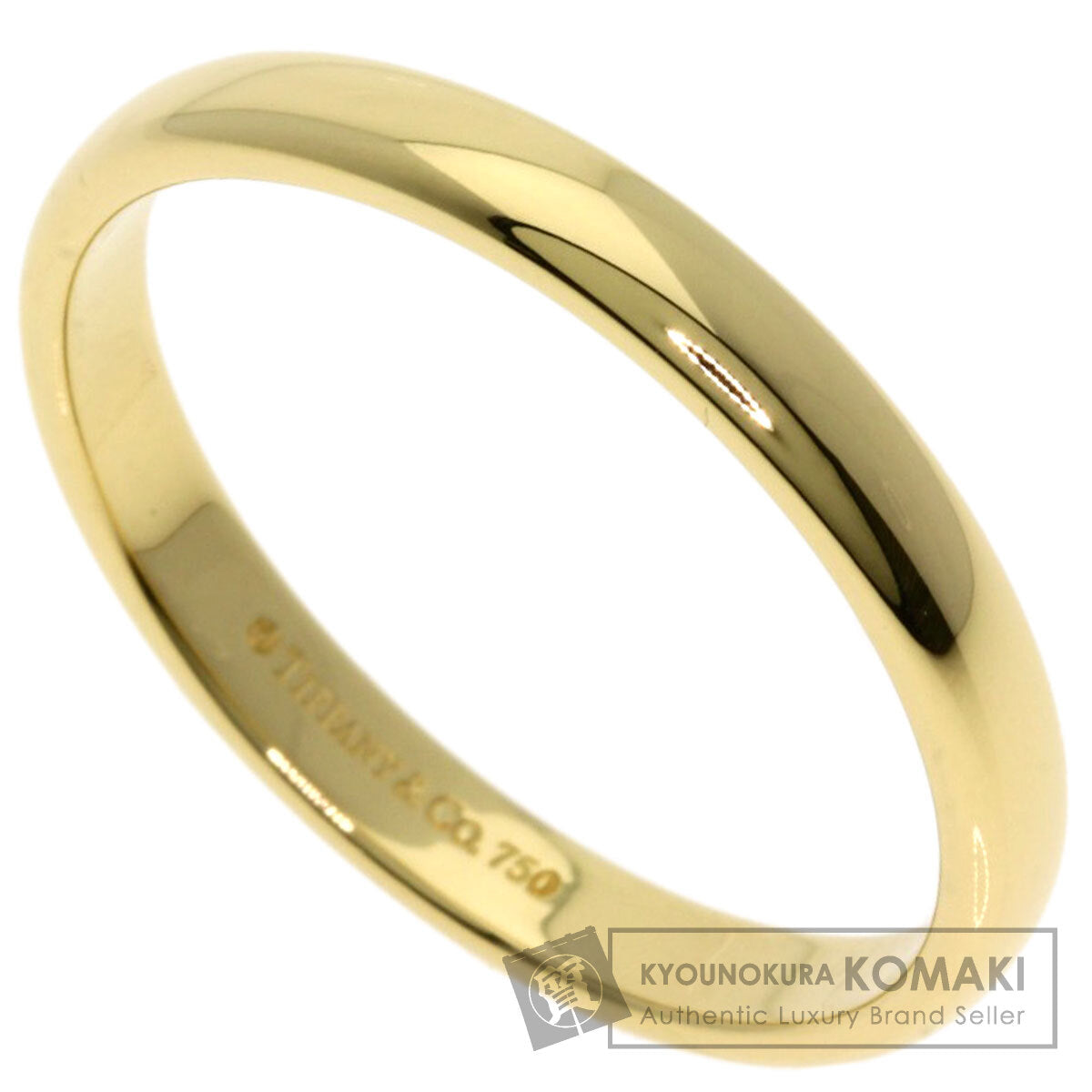 TIFFANY&Co.   Ring Wedding band K18 Yellow Gold Ladies