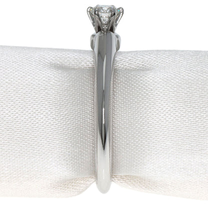TIFFANY&Co. Solitaire Diamond Ring Platinum PT950 Ladies [Used]