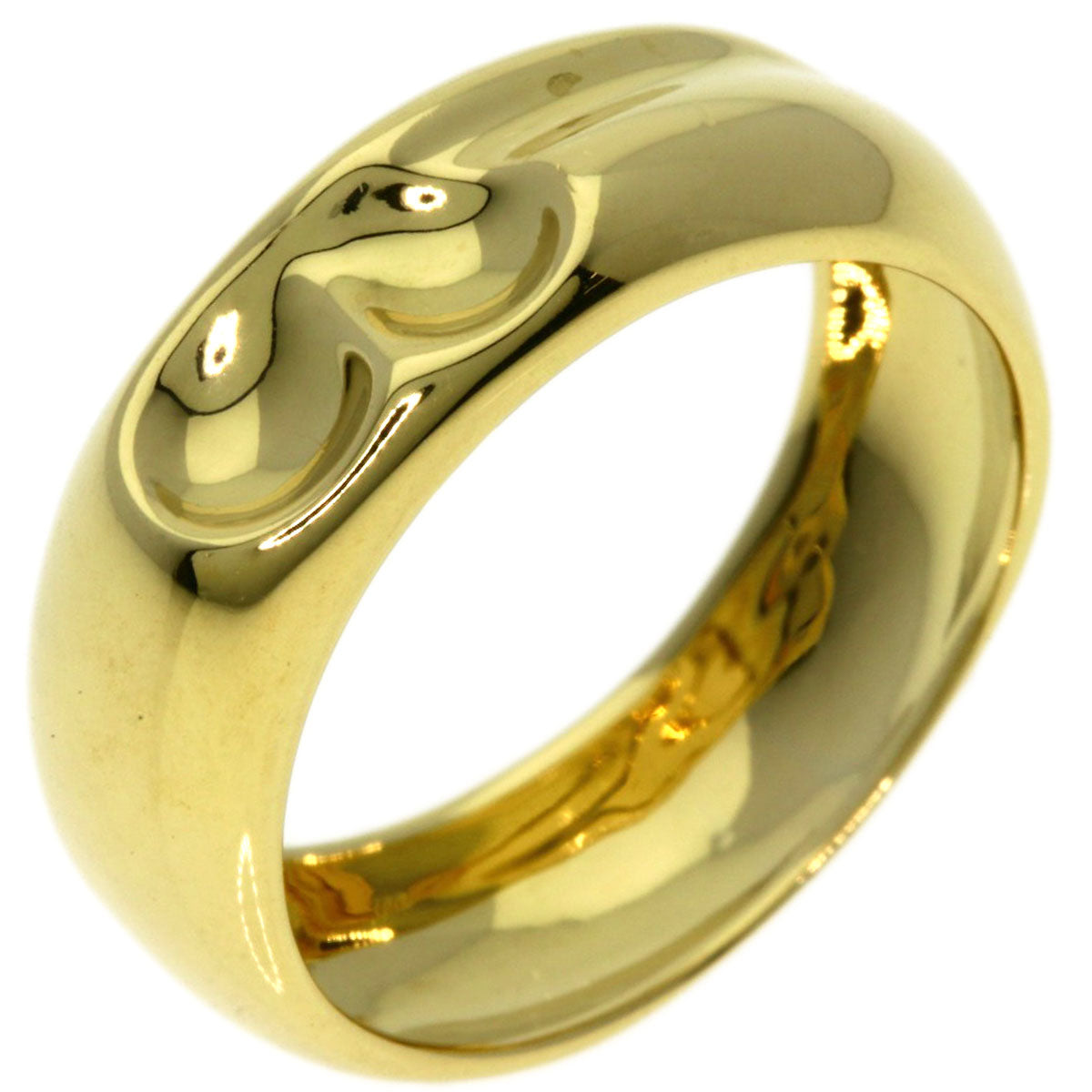 TIFFANY&Co.   Ring Full heart K18 Yellow Gold Ladies