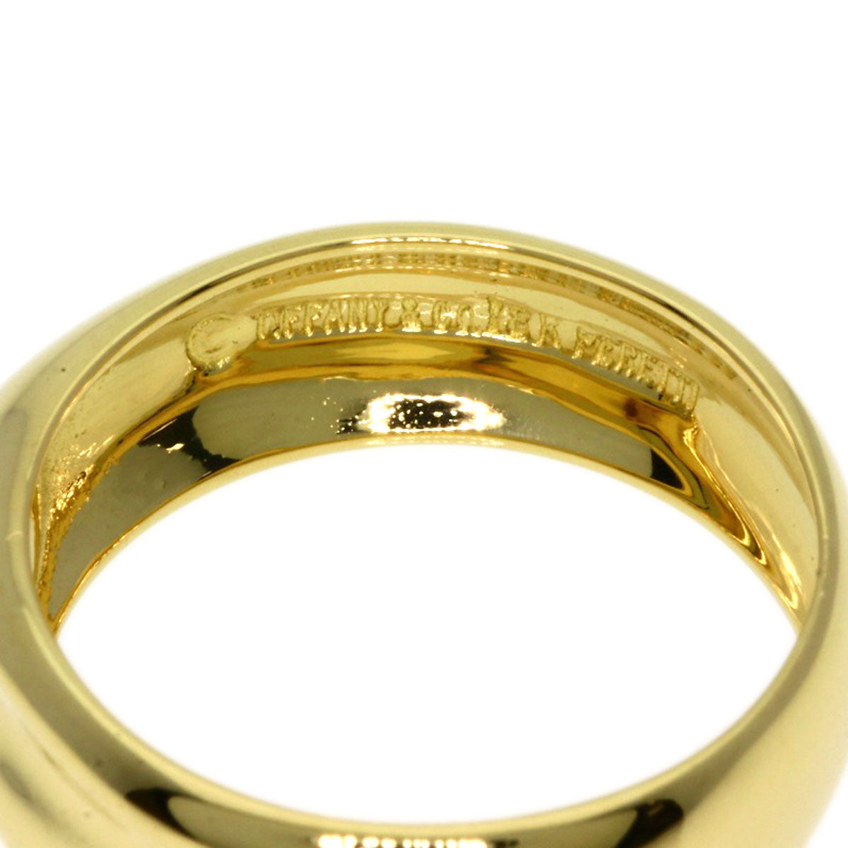 TIFFANY&Co.   Ring Full heart K18 Yellow Gold Ladies