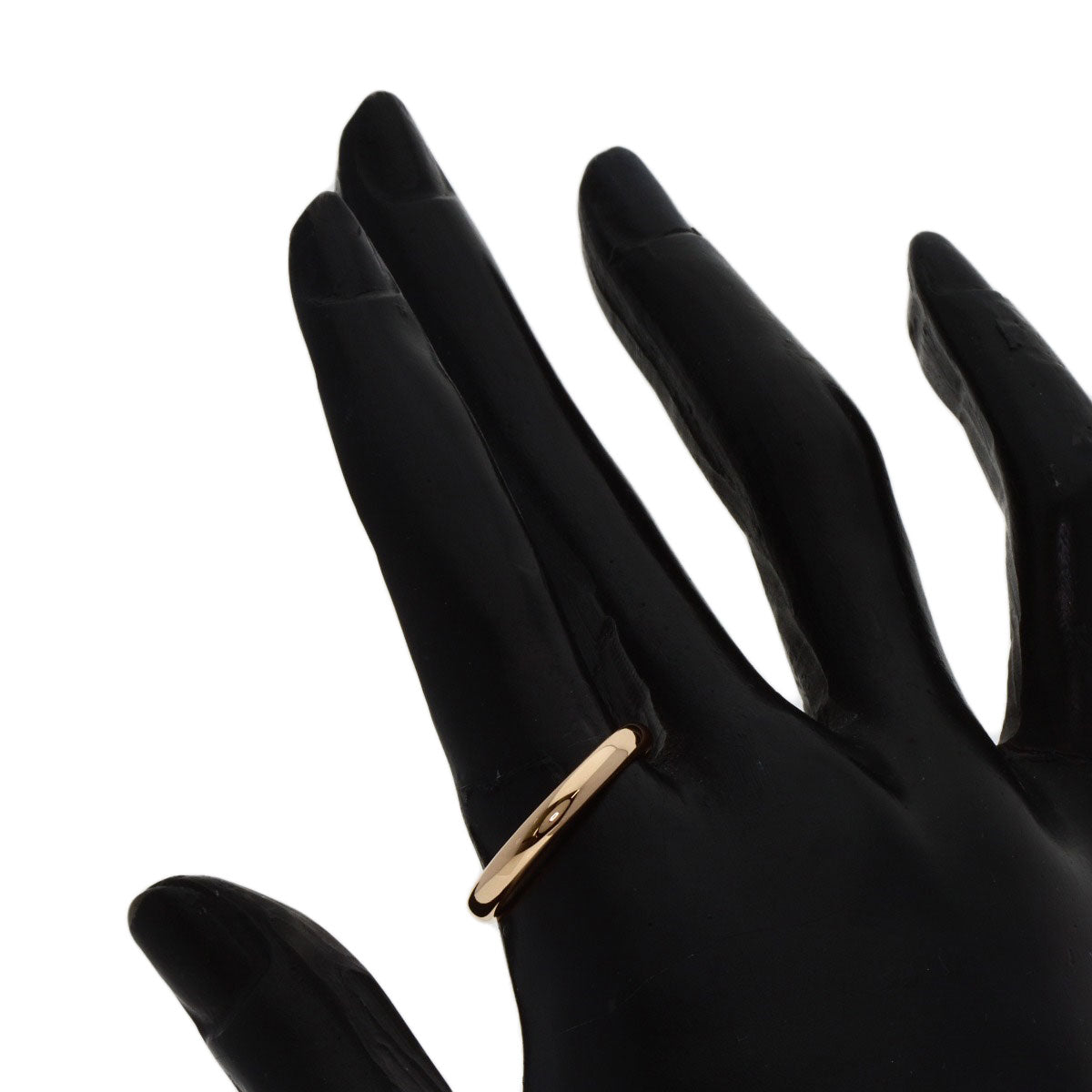 TIFFANY&Co. Stacking band Ring K18 Pink Gold Ladies [Used]
