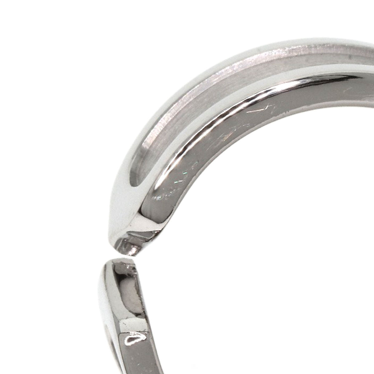 CARTIER   Ring C2 ring LM # 54 K18 White Gold Ladies
