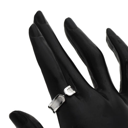CARTIER   Ring C2 Ring SM #57 K18 White Gold Ladies