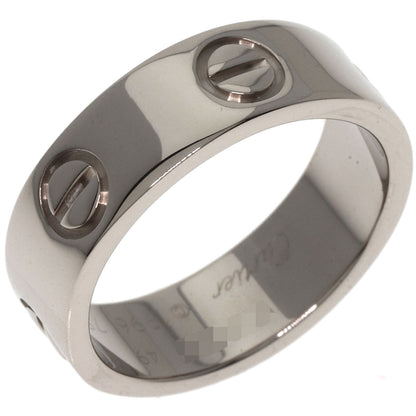CARTIER   Ring love ring #49 K18 White Gold Ladies