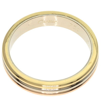 CARTIER Three colors # 54 Ring K18 Yellow Gold K18 White GoldLadies [Used]