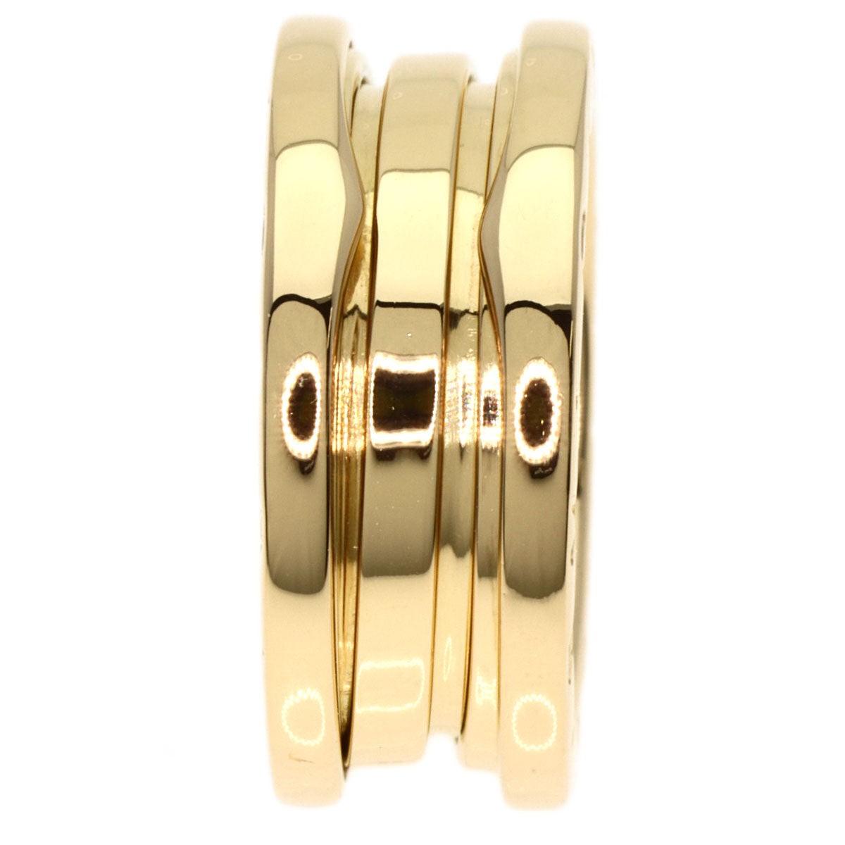 BVLGARI   Ring B-zero1 B-zero1 2 band S #49 K18 Yellow Gold Ladies