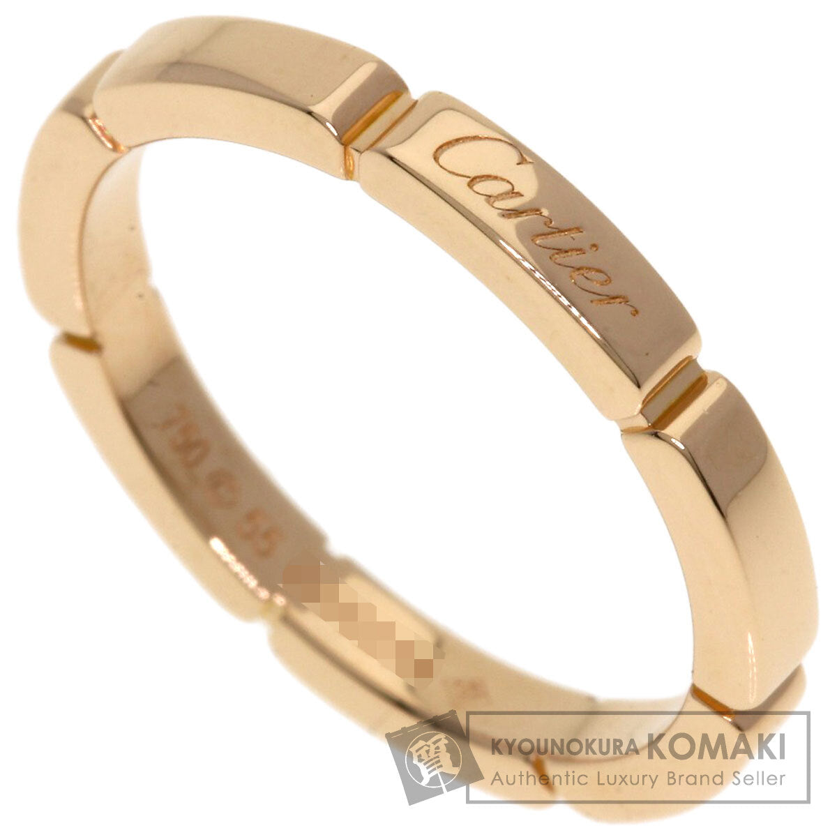 CARTIER   Ring Maillon PANTHERE Wedding #55 K18 Pink Gold Ladies