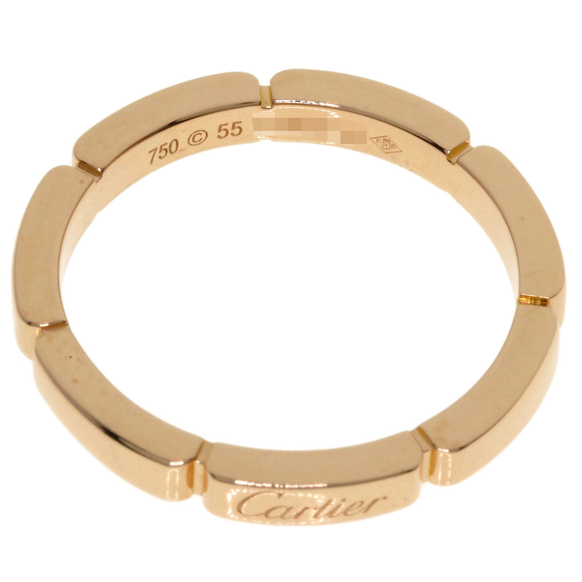 CARTIER   Ring Maillon PANTHERE Wedding #55 K18 Pink Gold Ladies