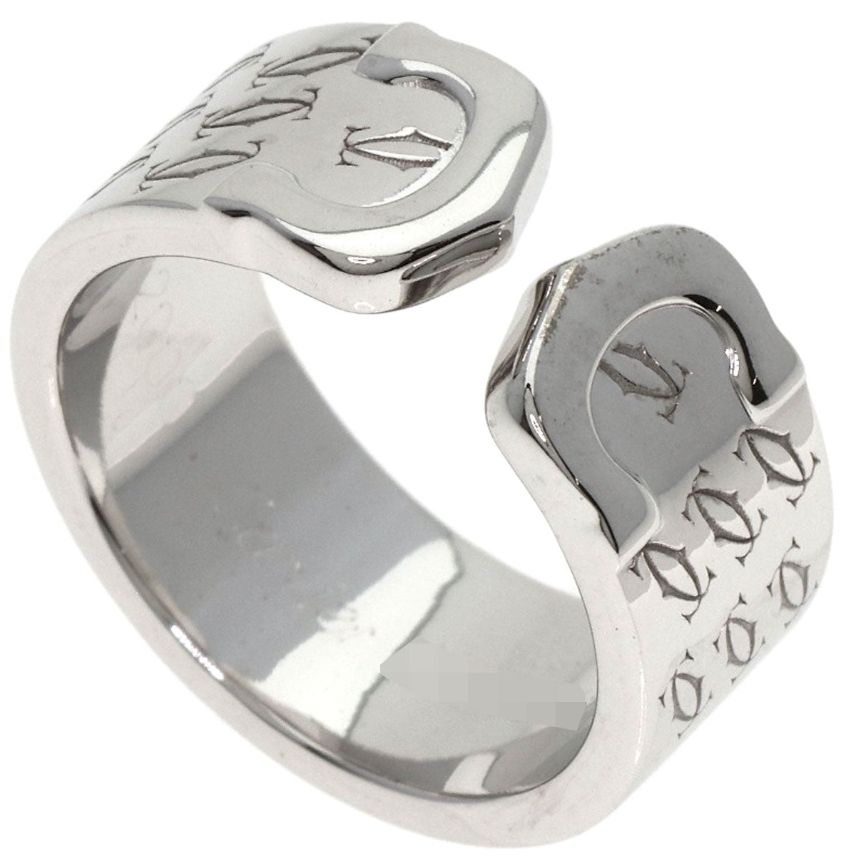 CARTIER   Ring 2C 2000 Christmas Limited #49 K18 White Gold Ladies
