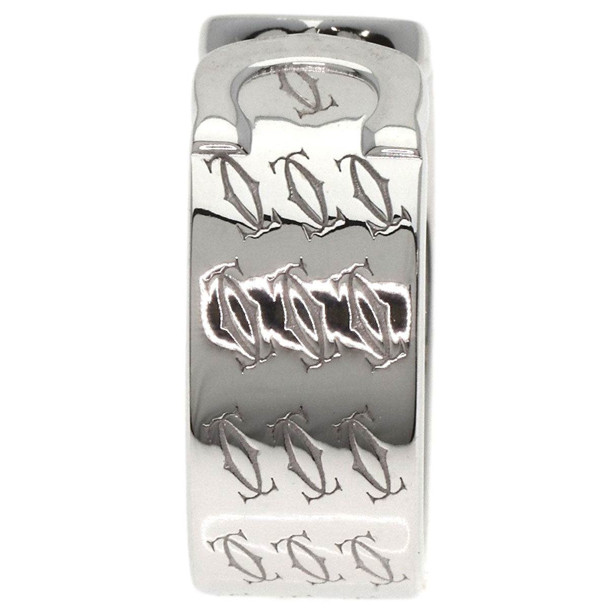 CARTIER   Ring 2C 2000 Christmas Limited #49 K18 White Gold Ladies