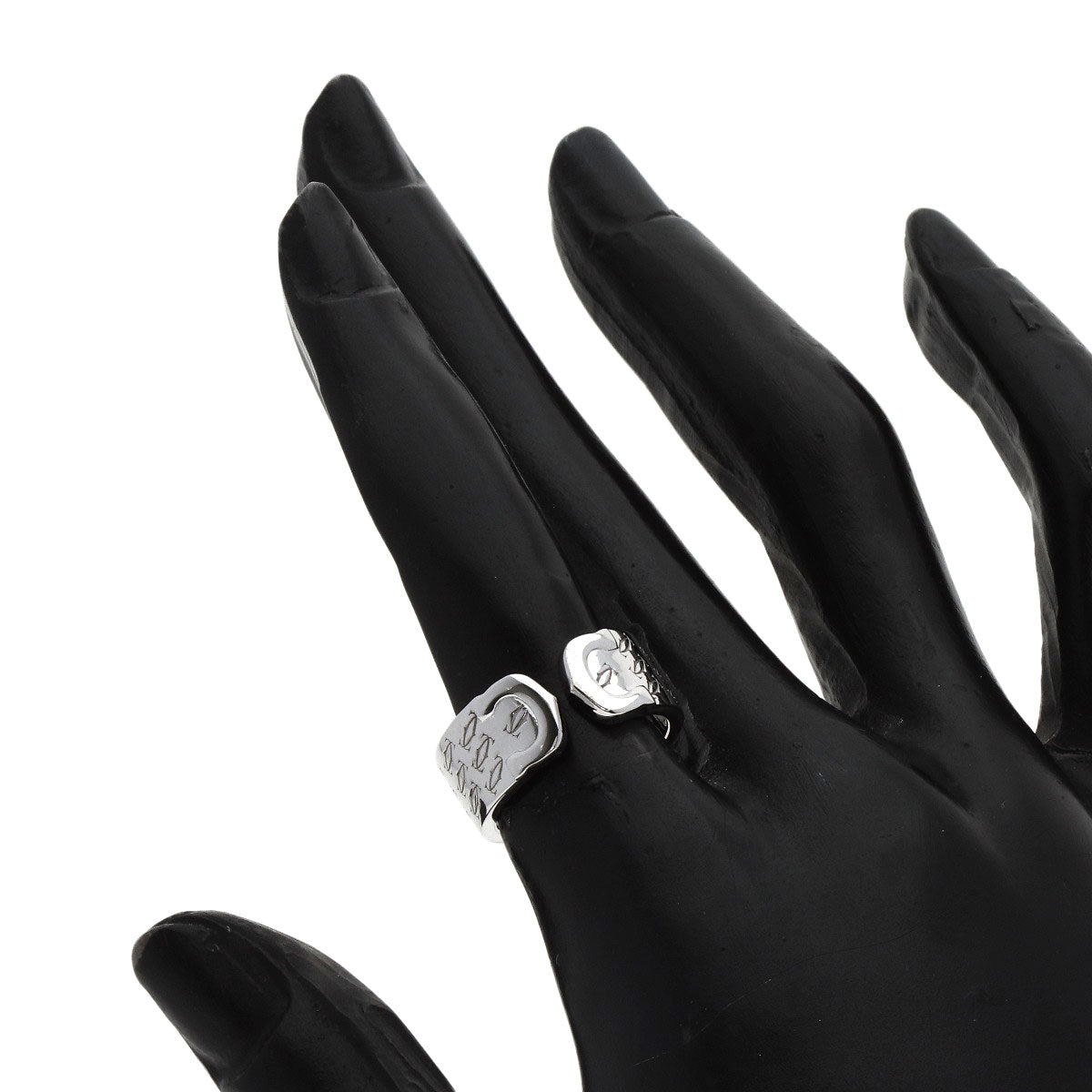 CARTIER   Ring 2C 2000 Christmas Limited #49 K18 White Gold Ladies