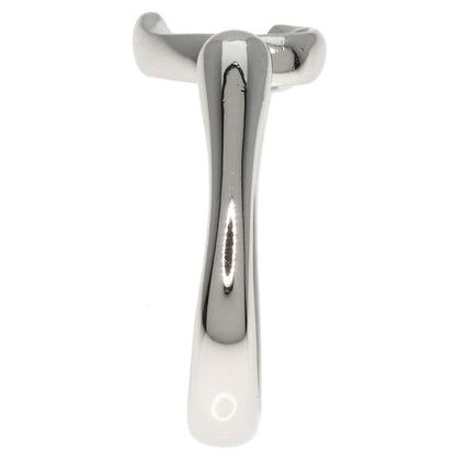 TIFFANY&Co. Open Heart Diamond Ring Platinum PT950 Ladies [Used]