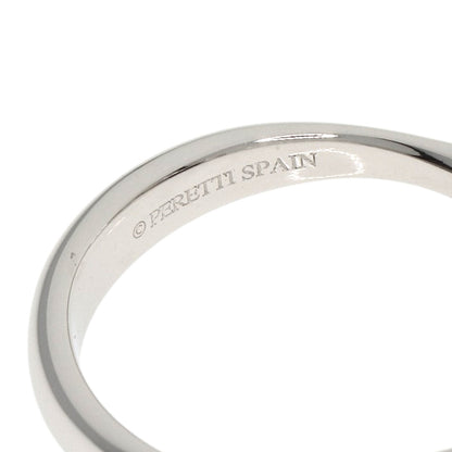 TIFFANY&Co. Open Heart Diamond Ring Platinum PT950 Ladies [Used]