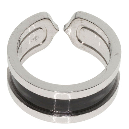 CARTIER   Ring C2 Ring Black Lacquer #51 K18 White Gold Ladies