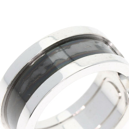 CARTIER   Ring C2 Ring Black Lacquer #51 K18 White Gold Ladies