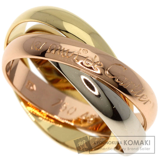 CARTIER   Ring Trinity #49 K18 Yellow Gold K18 White GoldLadies