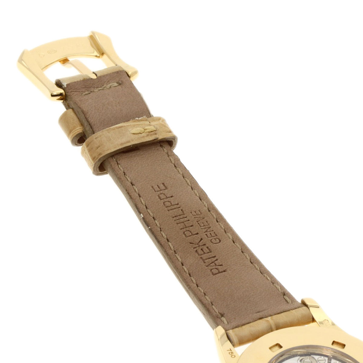 PATEK PHILIPPE Calatrava Watches 4905J-001 K18 Yellow Gold/Leather Ladies