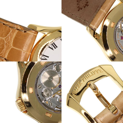 PATEK PHILIPPE Calatrava Watches 4905J-001 K18 Yellow Gold/Leather Ladies