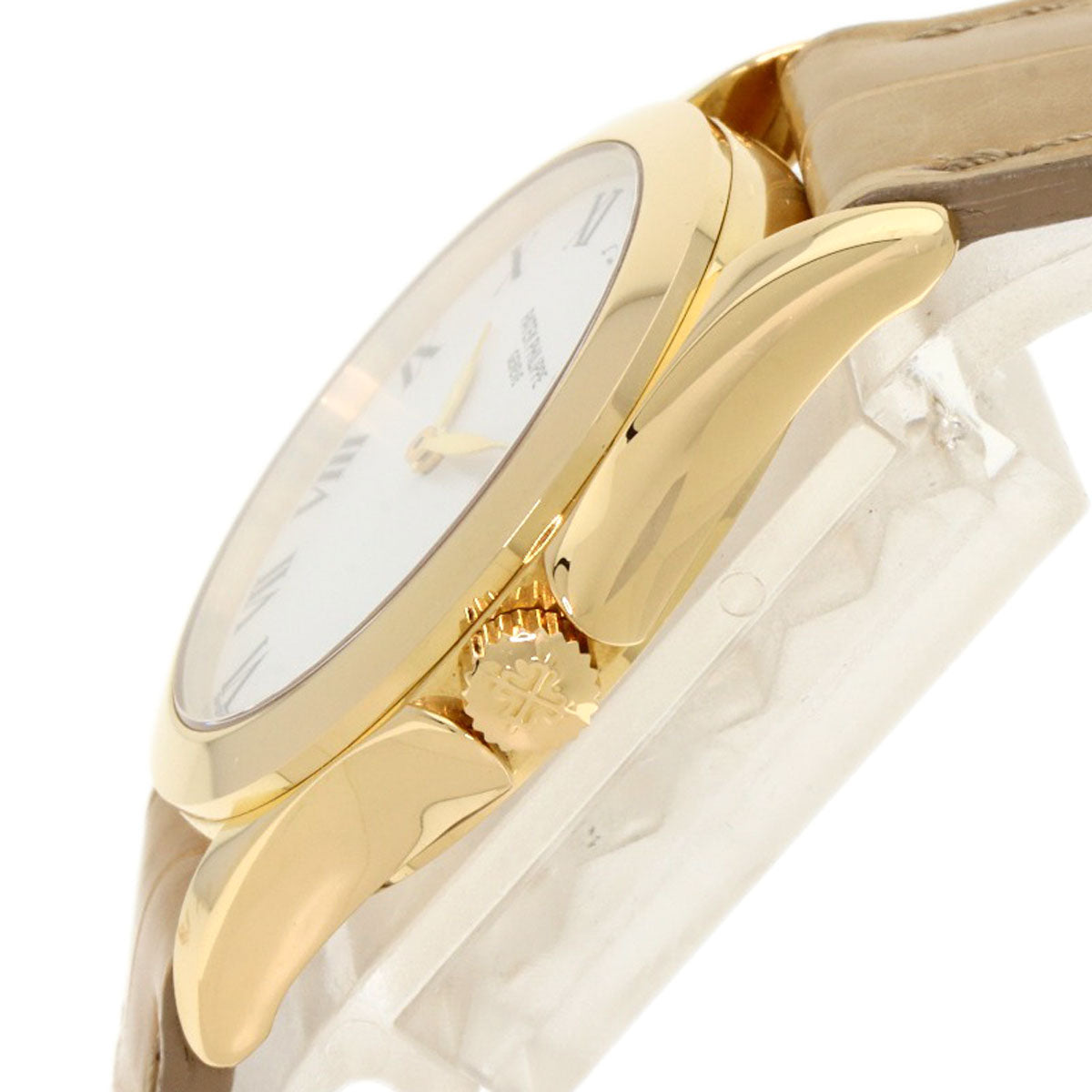 PATEK PHILIPPE Calatrava Watches 4905J-001 K18 Yellow Gold/Leather Ladies