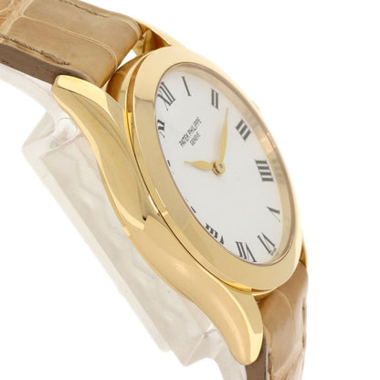 PATEK PHILIPPE Calatrava Watches 4905J-001 K18 Yellow Gold/Leather Ladies