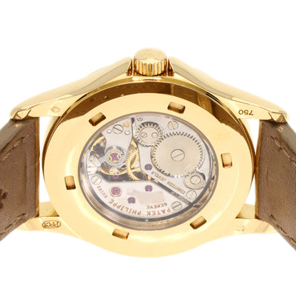 PATEK PHILIPPE Calatrava Watches 4905J-001 K18 Yellow Gold/Leather Ladies
