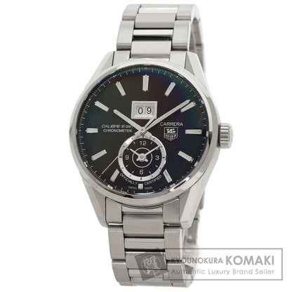 TAG HEUER Carrera Grand Date GMT Watches WAR5010 Stainless Steel/Stainless Steel mens