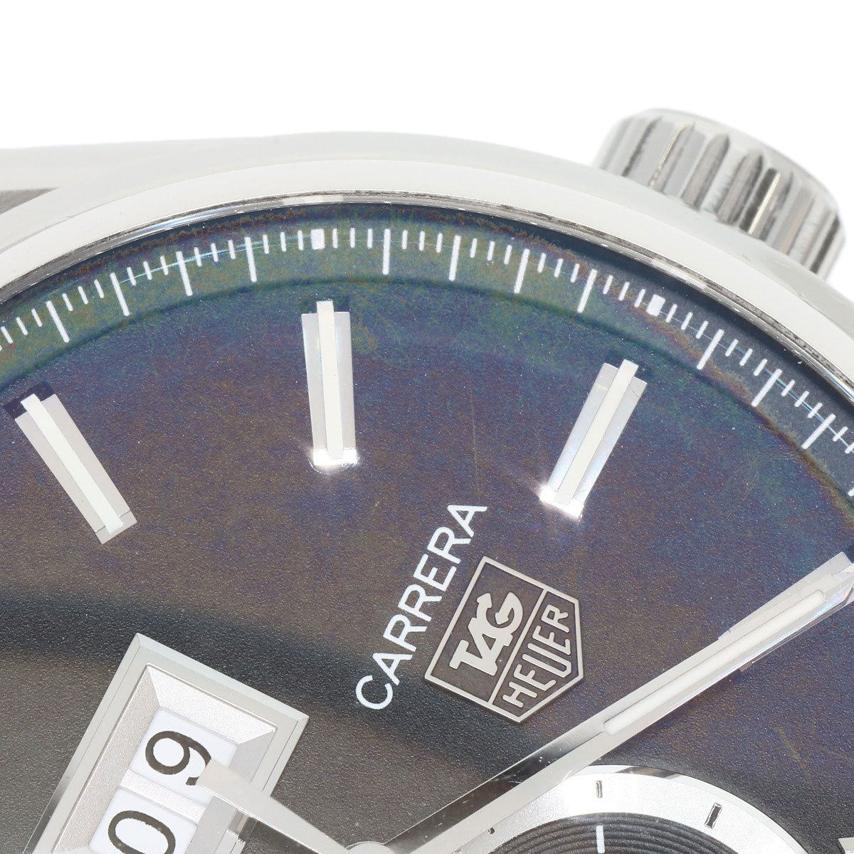 TAG HEUER Carrera Grand Date GMT Watches WAR5010 Stainless Steel/Stainless Steel mens