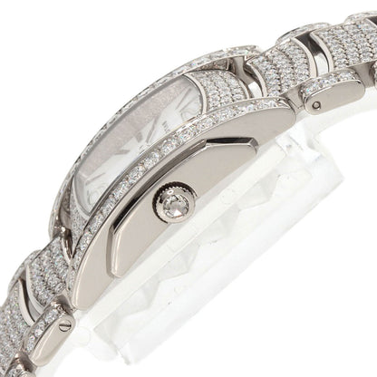 BVLGARI Assioma Bezel Belt Diamond Watches AAW26G K18 White Gold/K18WGxDiamond Ladies