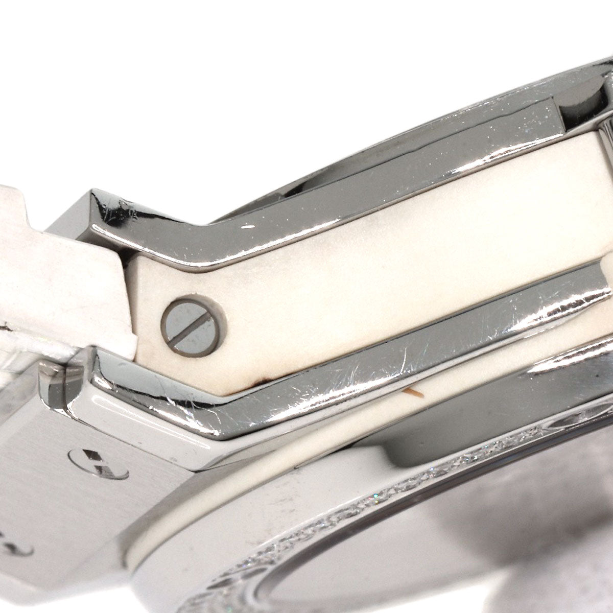 HUBLOT Big Bang All White Mother of Pearl Watches 361.SE.6010.RW.1104 Stainless Steel/Rubber x leather Ladies