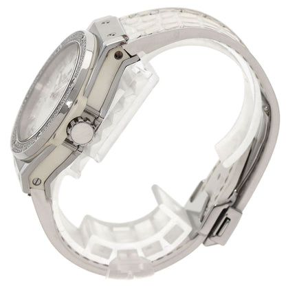 HUBLOT Big Bang All White Mother of Pearl Watches 361.SE.6010.RW.1104 Stainless Steel/Rubber x leather Ladies