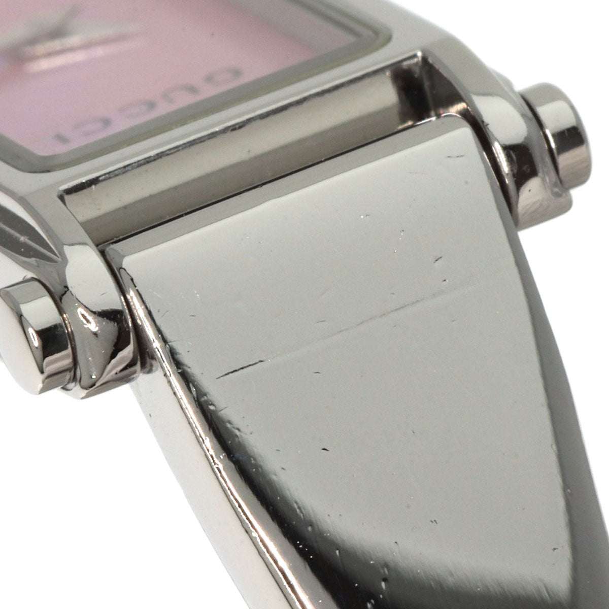 GUCCI Square face Watches 1500L Stainless Steel/Stainless Steel Ladies