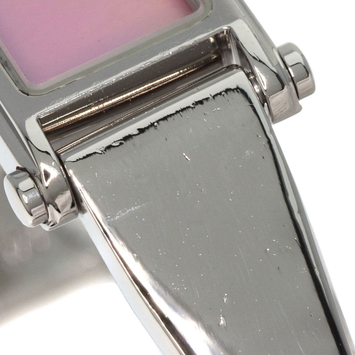 GUCCI Square face Watches 1500L Stainless Steel/Stainless Steel Ladies