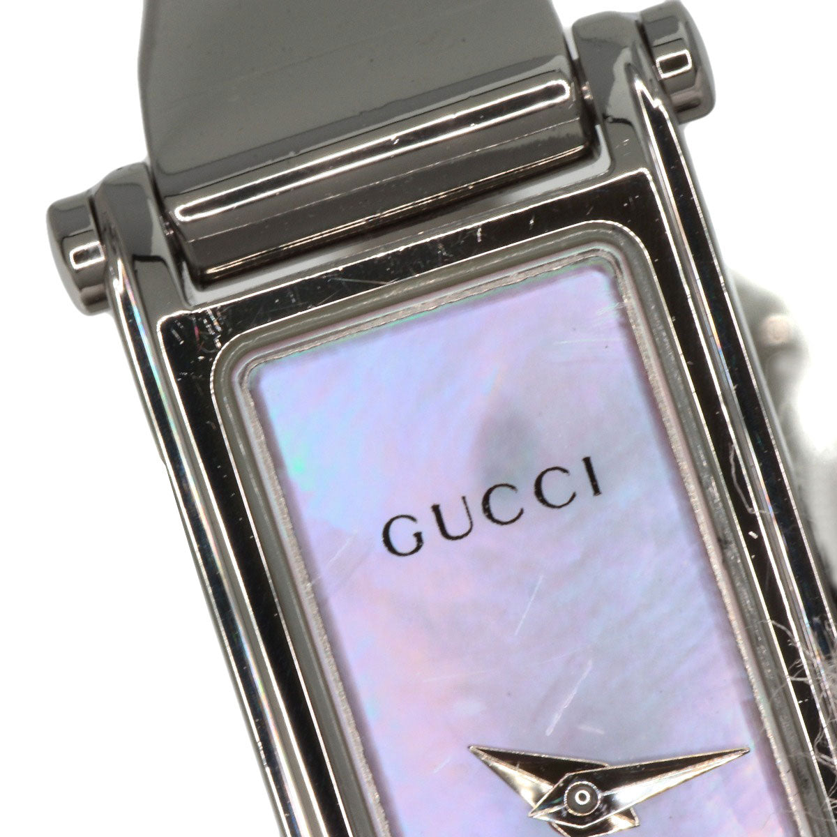 GUCCI Square face Watches 1500L Stainless Steel/Stainless Steel Ladies