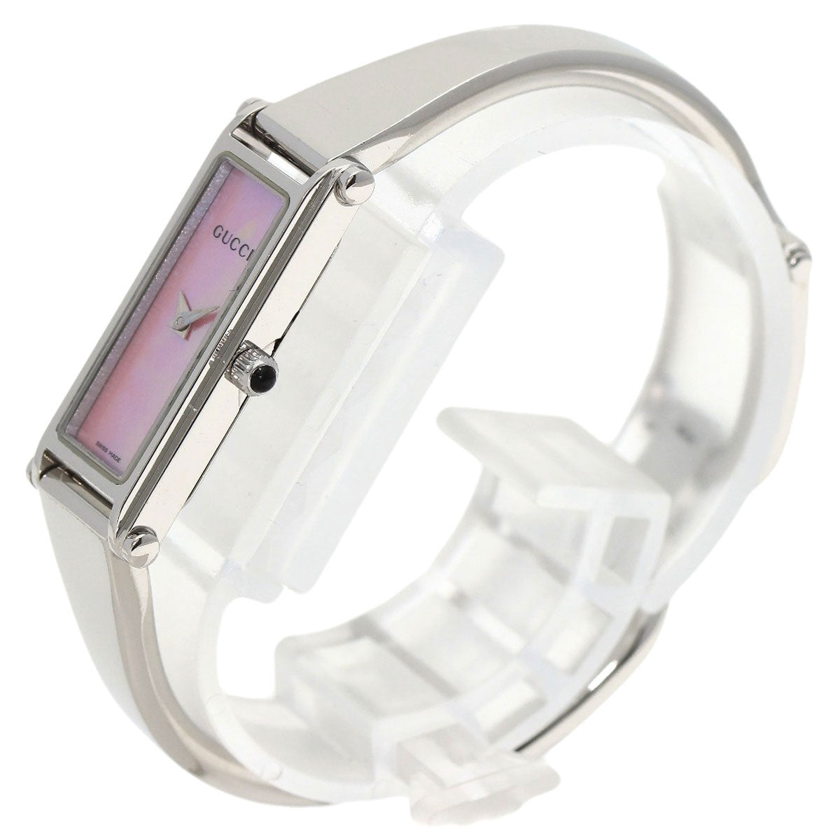 GUCCI Square face Watches 1500L Stainless Steel/Stainless Steel Ladies