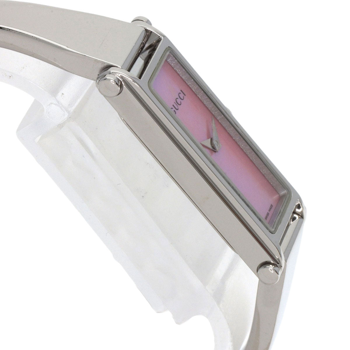 GUCCI Square face Watches 1500L Stainless Steel/Stainless Steel Ladies