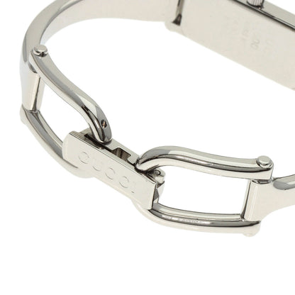 GUCCI Square face Watches 1500L Stainless Steel/Stainless Steel Ladies