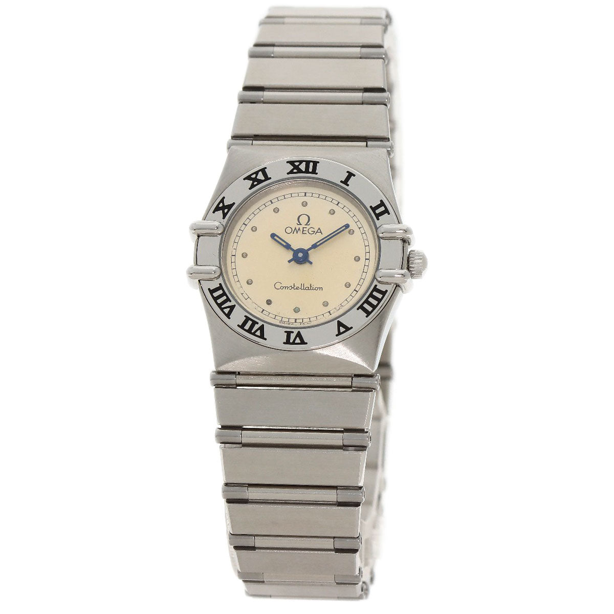 OMEGA Constellation flat bezel Watches Stainless Steel/Stainless Steel Ladies