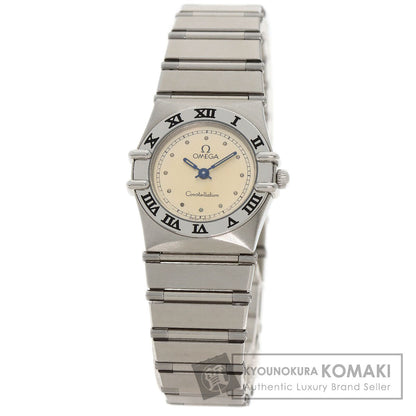 OMEGA Constellation flat bezel Watches Stainless Steel/Stainless Steel Ladies