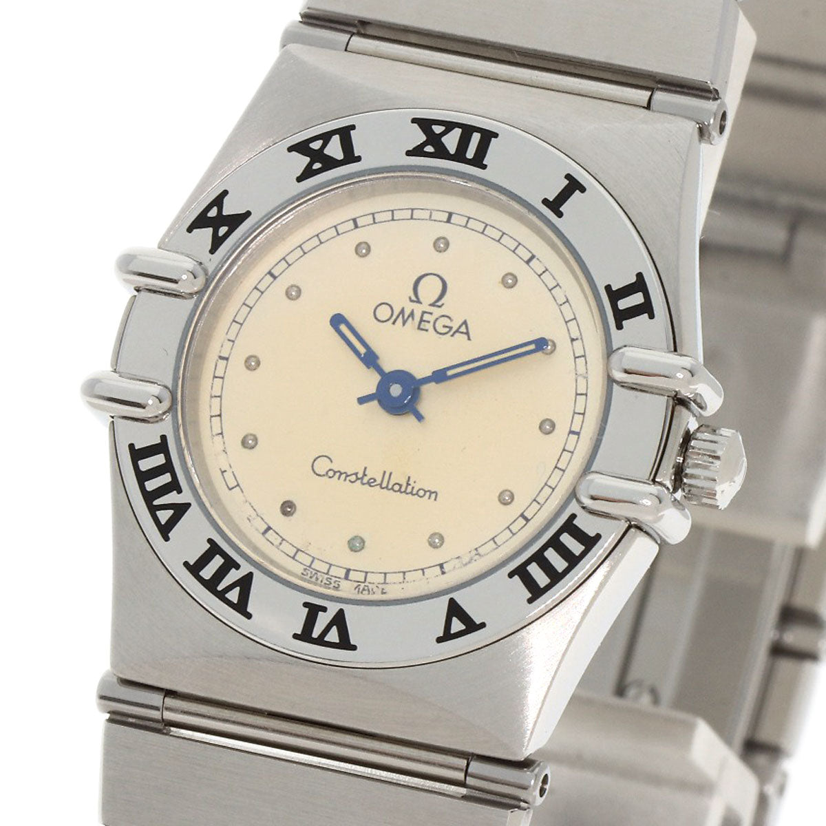 OMEGA Constellation flat bezel Watches Stainless Steel/Stainless Steel Ladies